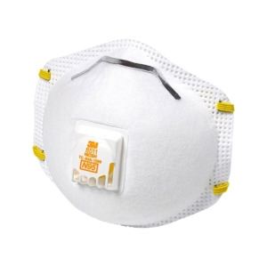 MASCARILLA 3M. MODELO 8511 CON VALVULA, CAJA CON 10 PZAS SKU:3M8511